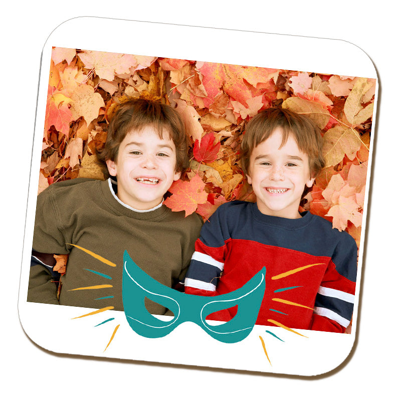 Dad, You're My Superhero Photo Coaster