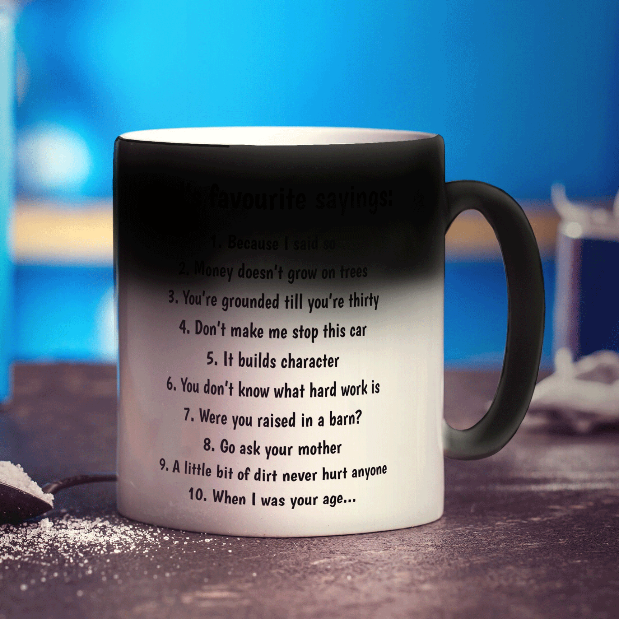 Dad's Favourite Sayings Mug