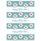 Daisy Personalised Birthday Card Standing Up