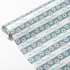 Daisy Birthday Message Wrapping Paper