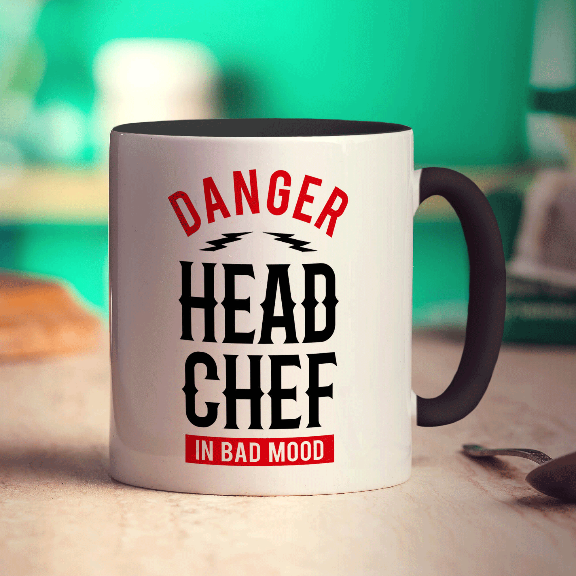 Danger Head Chef in Bad Mood Mug