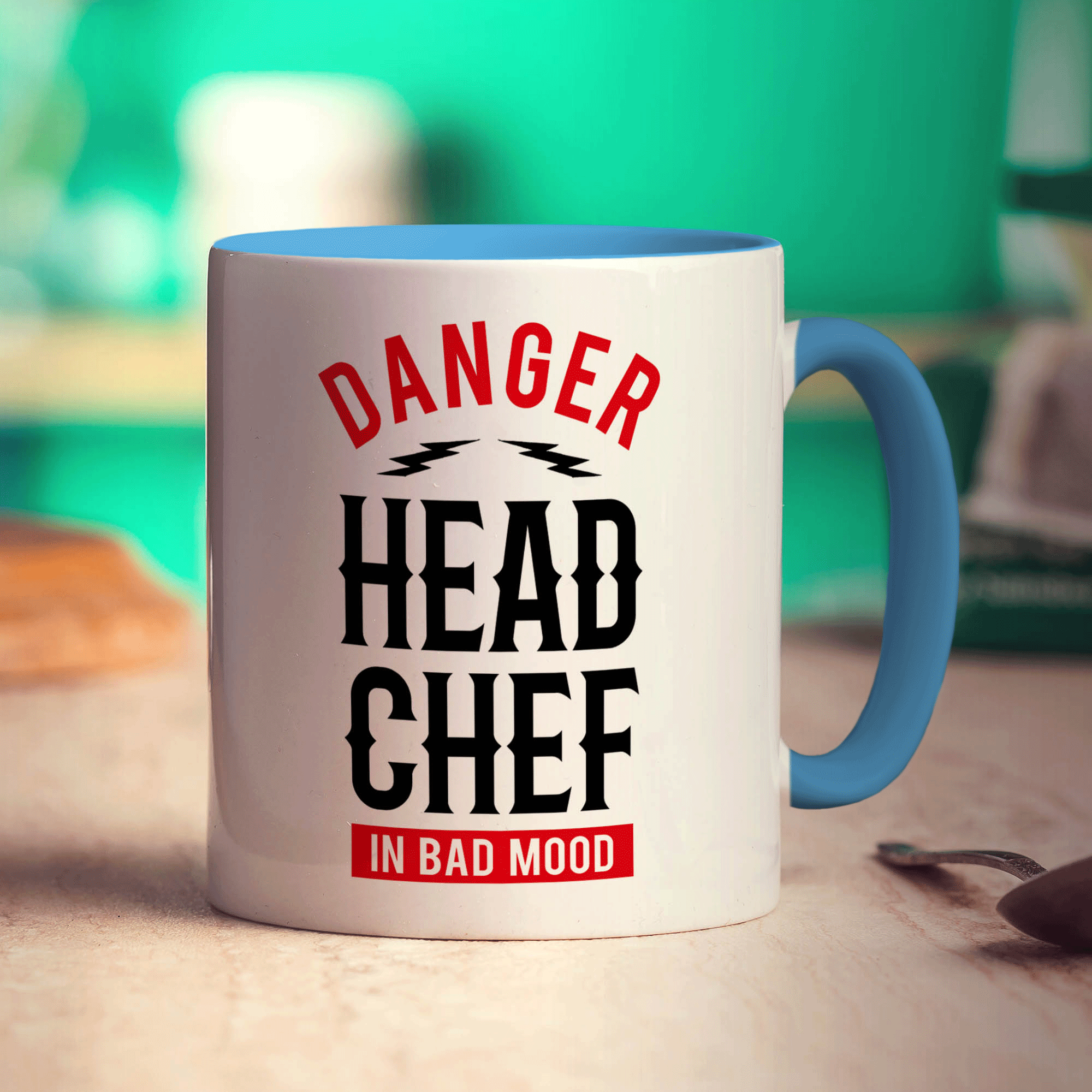 Danger Head Chef in Bad Mood Mug