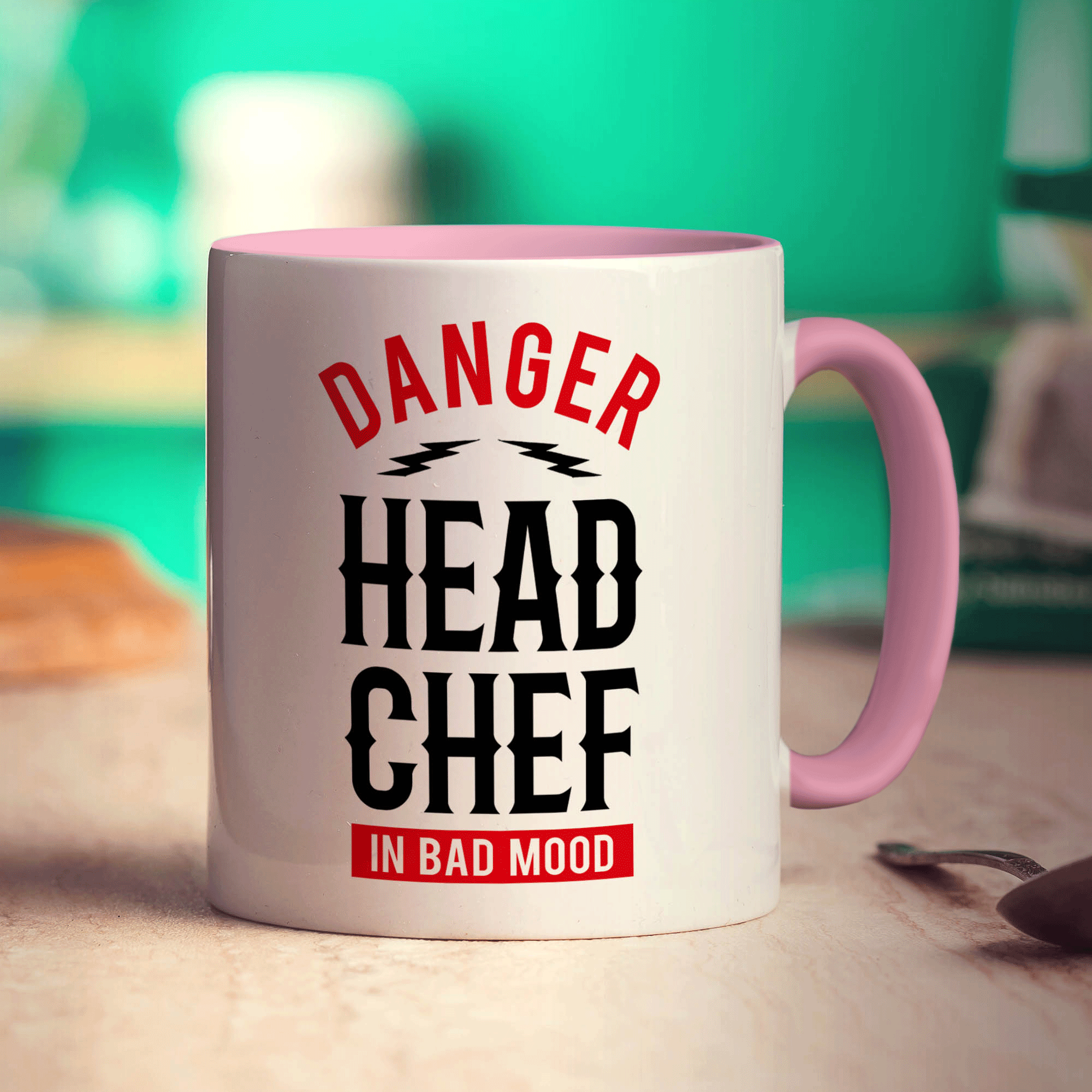 Danger Head Chef in Bad Mood Mug