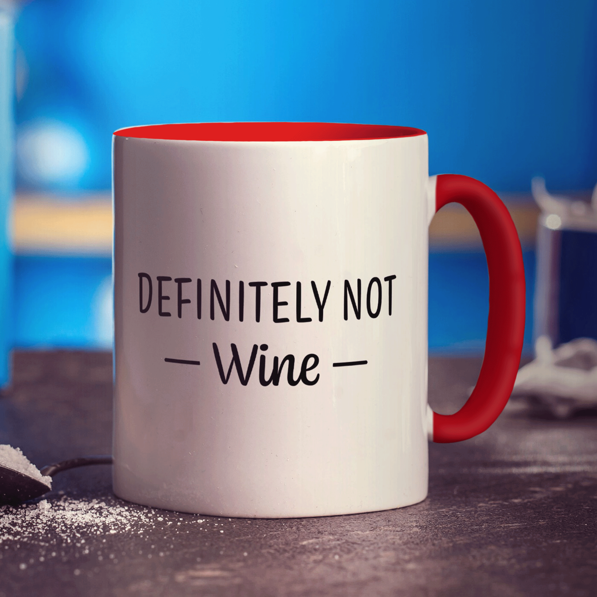 Definitely Not Wine Mug