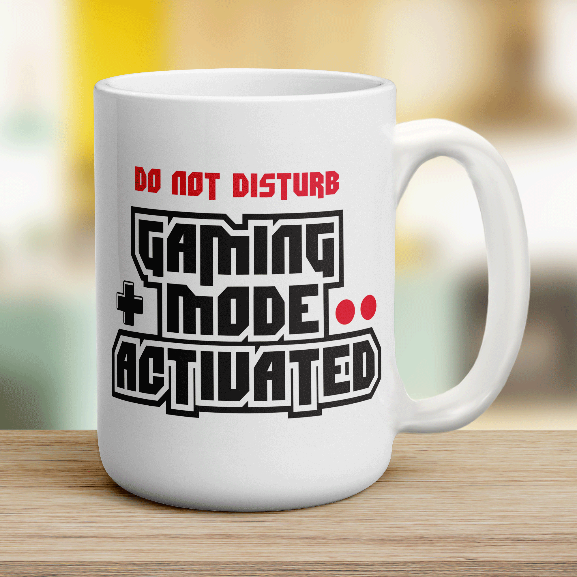 Do Not Disturb, Gaming Mode Activated Mug - Jumbo 440ml (15oz) / White