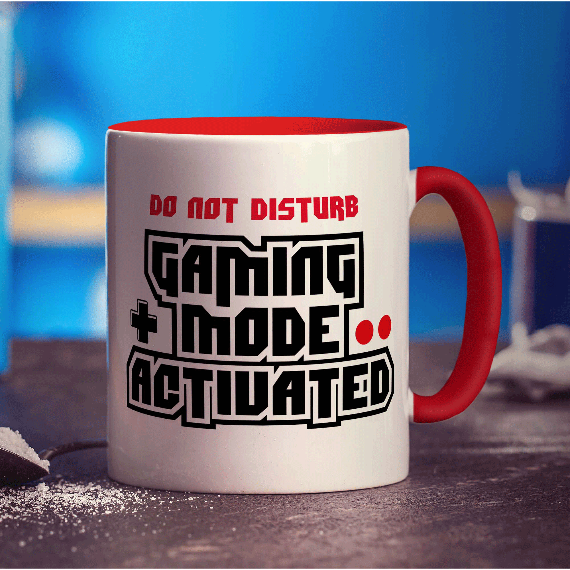 Do Not Disturb, Gaming Mode Activated Mug - Standard 330ml (11oz) / Red