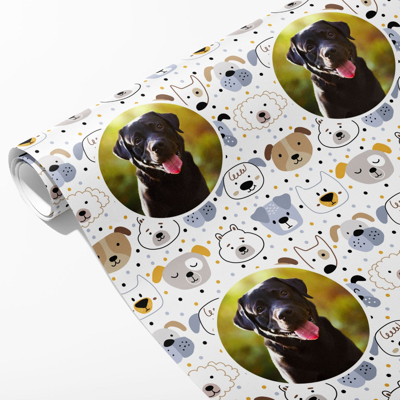 Dog Photo Wrapping Paper