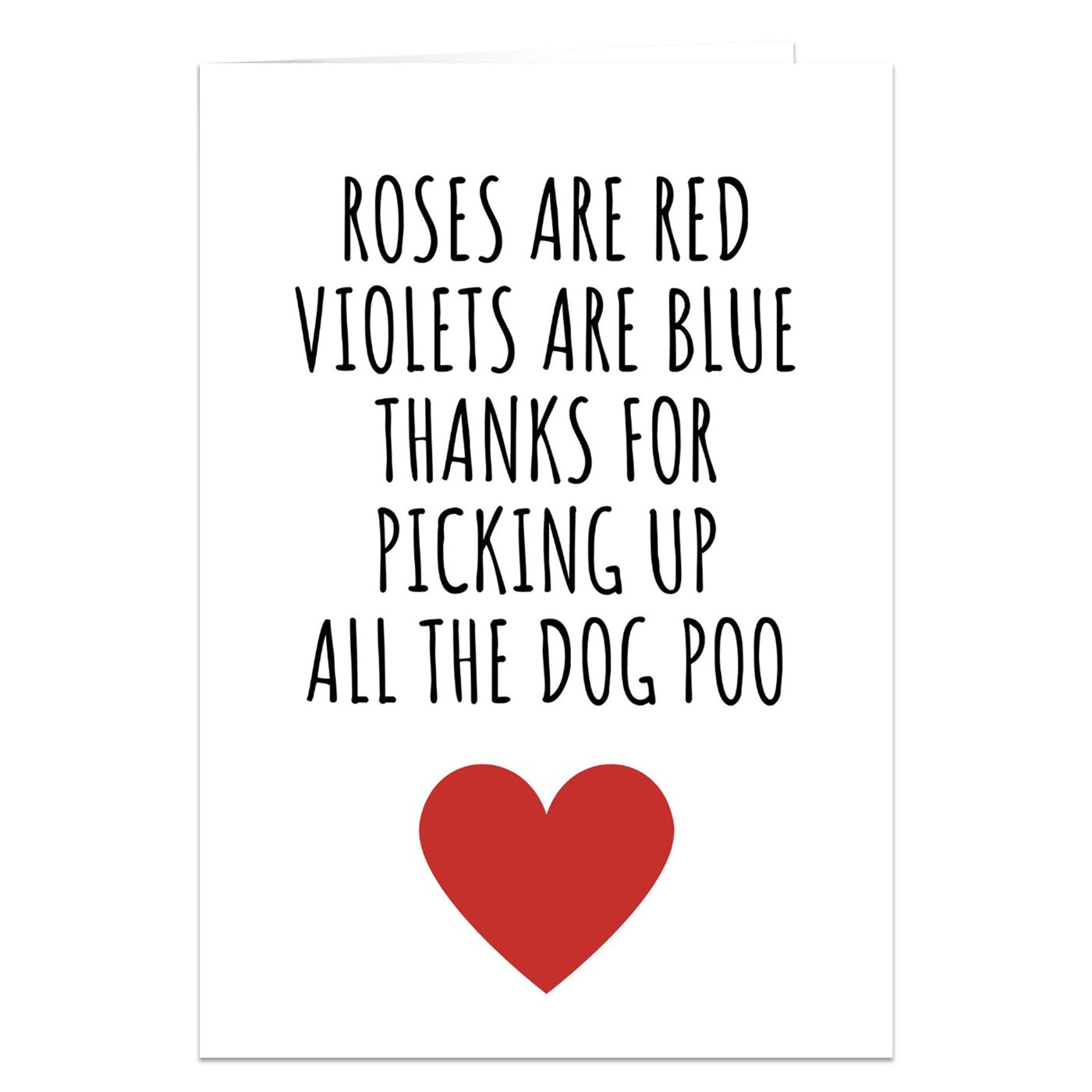 Thanks For Picking Up All The Dog Poo Card