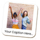 Photo and Caption Coaster