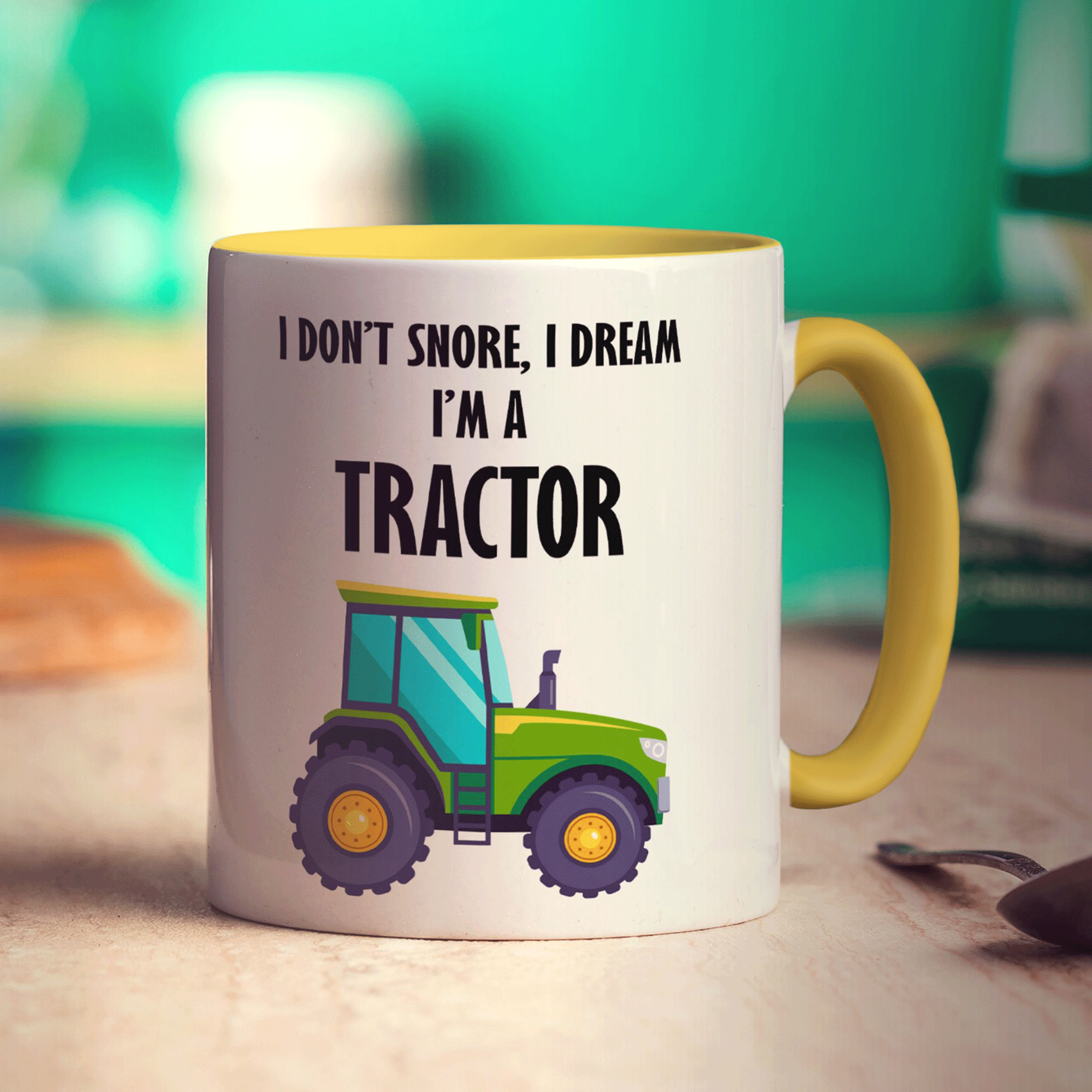 I Don't Snore, I Dream I'm a Tractor Mug