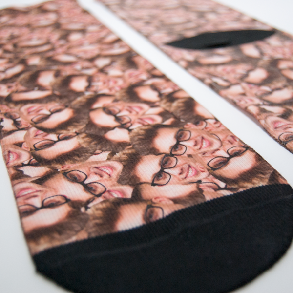 In Your Face Personalised Socks