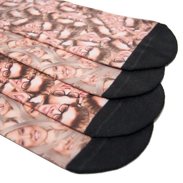 In Your Face Personalised Socks