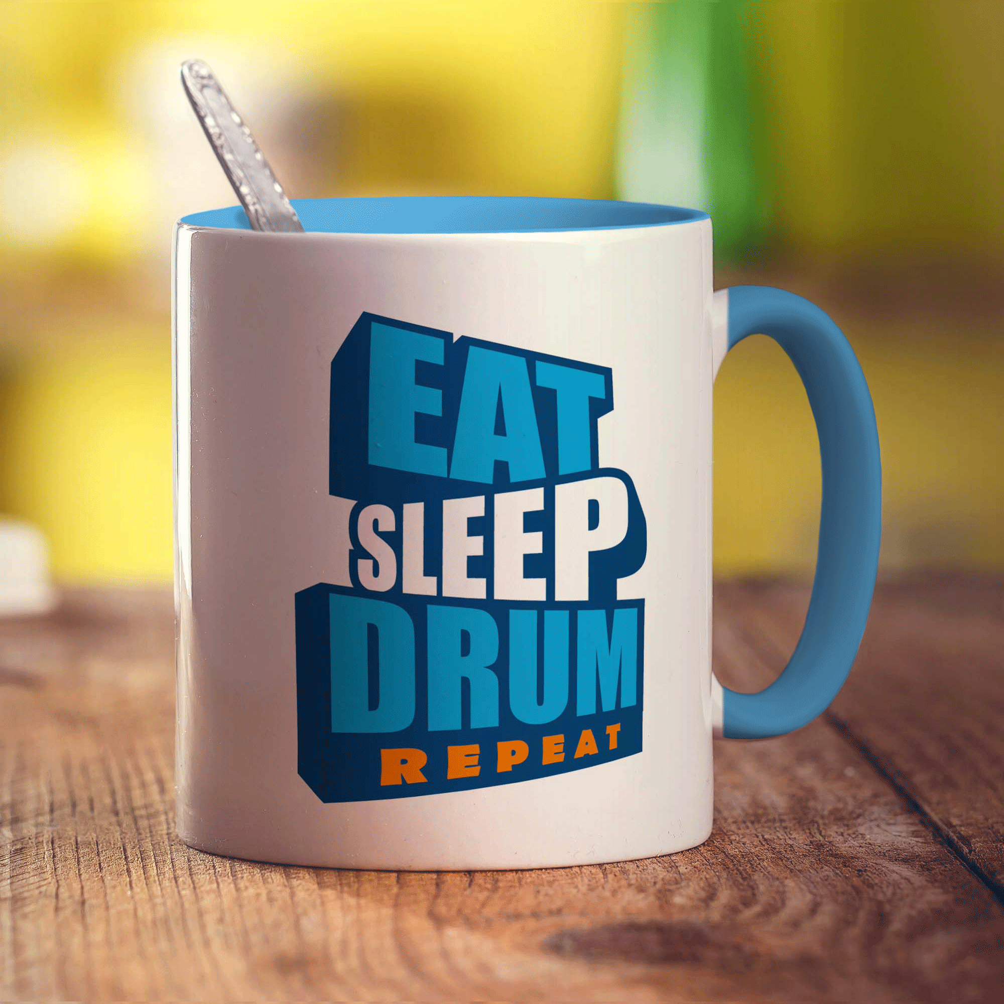 Eat, Sleep, Drum, Repeat Mug