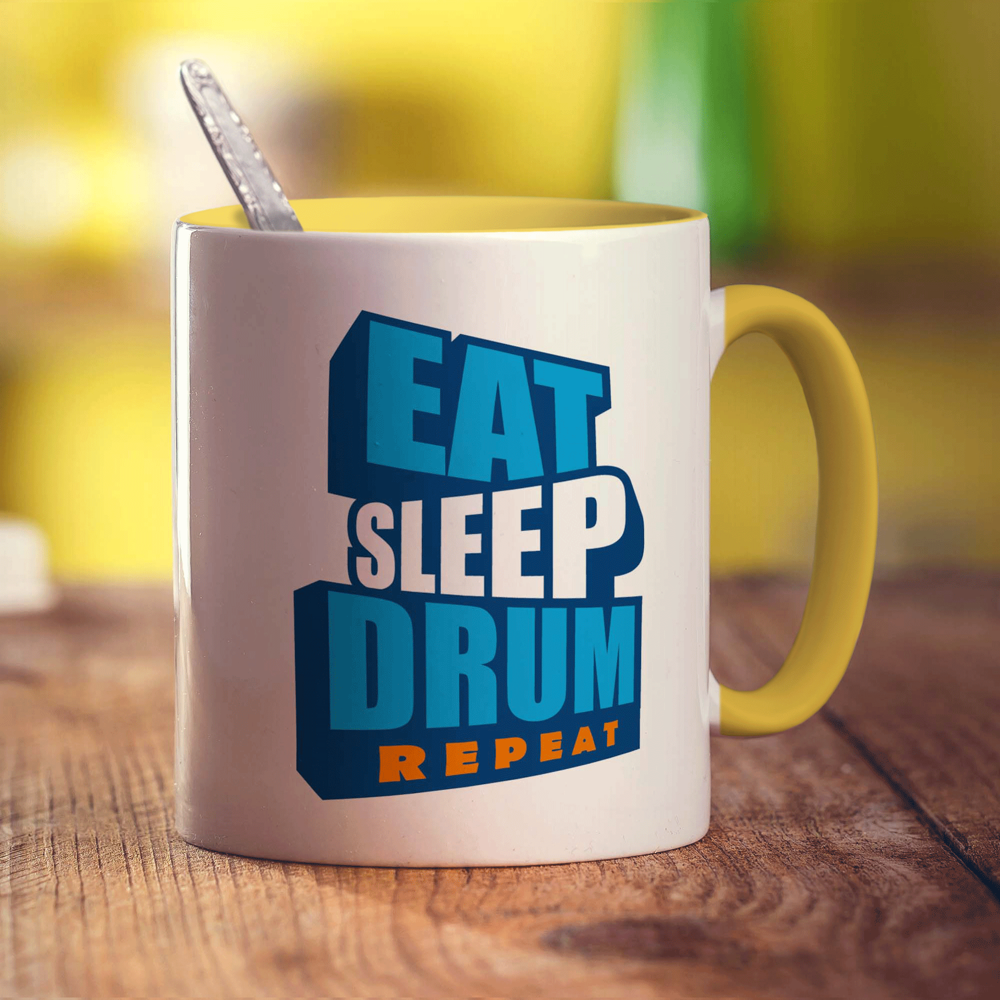 Eat, Sleep, Drum, Repeat Mug
