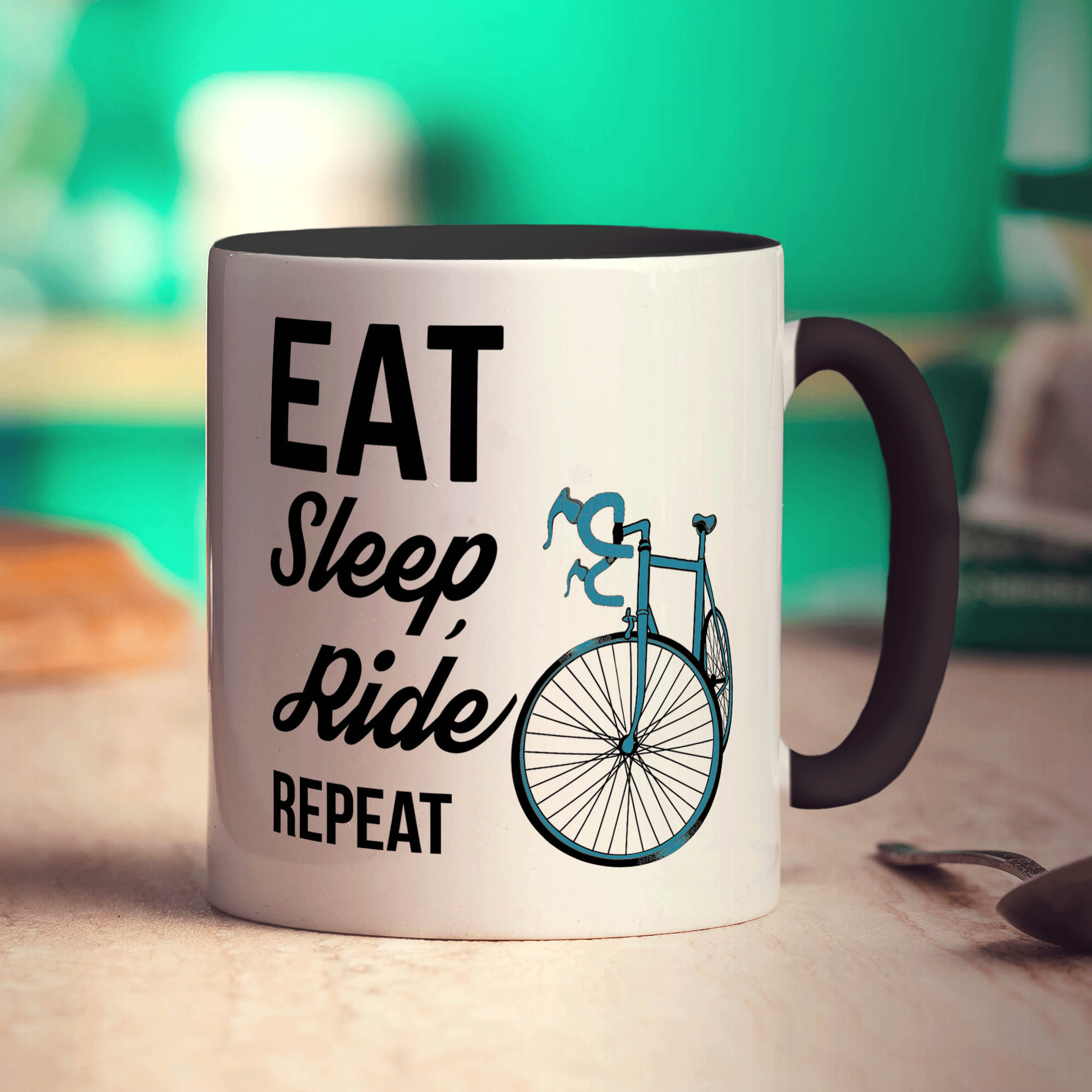 Eat Sleep, Ride Repeat Mug