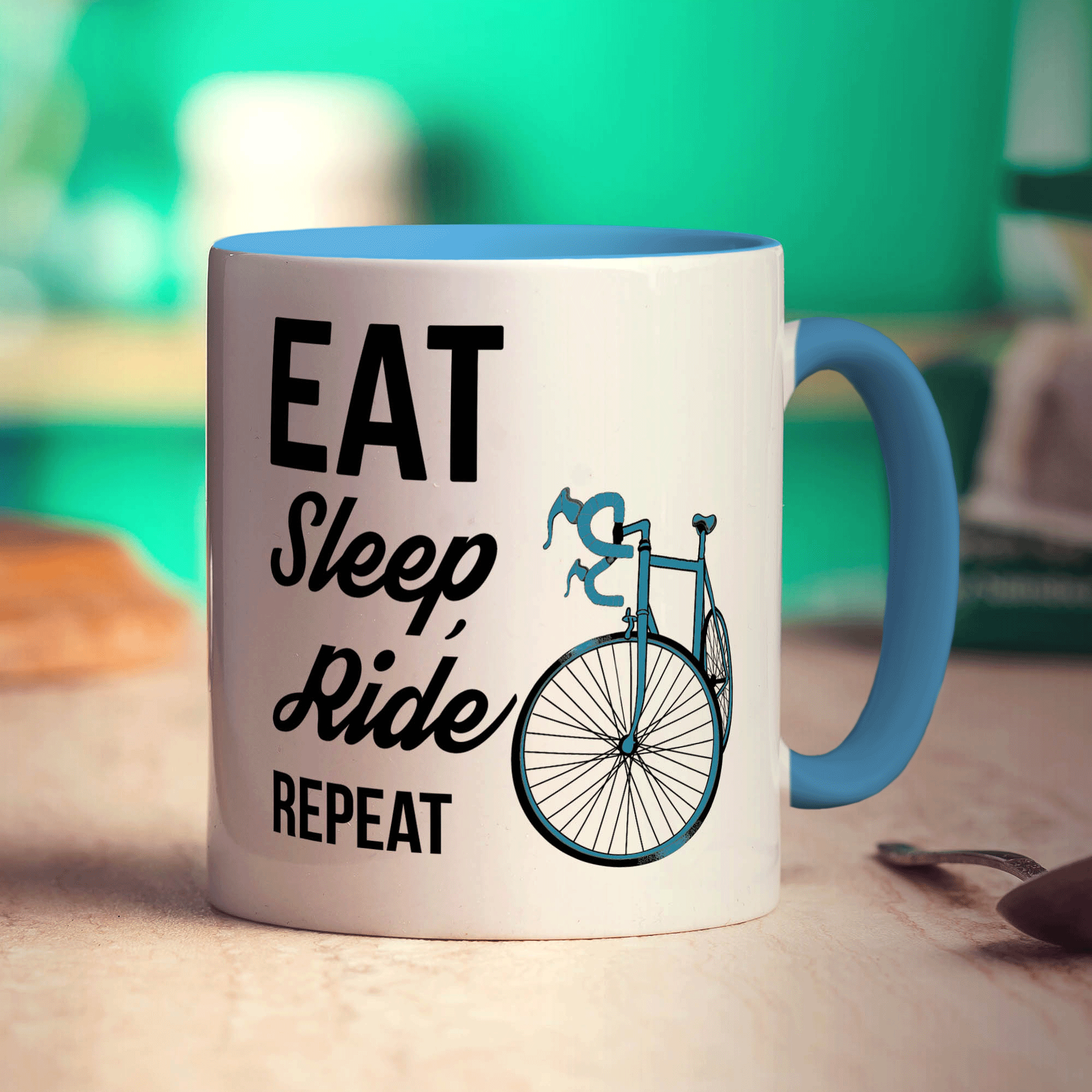 Eat Sleep, Ride Repeat Mug