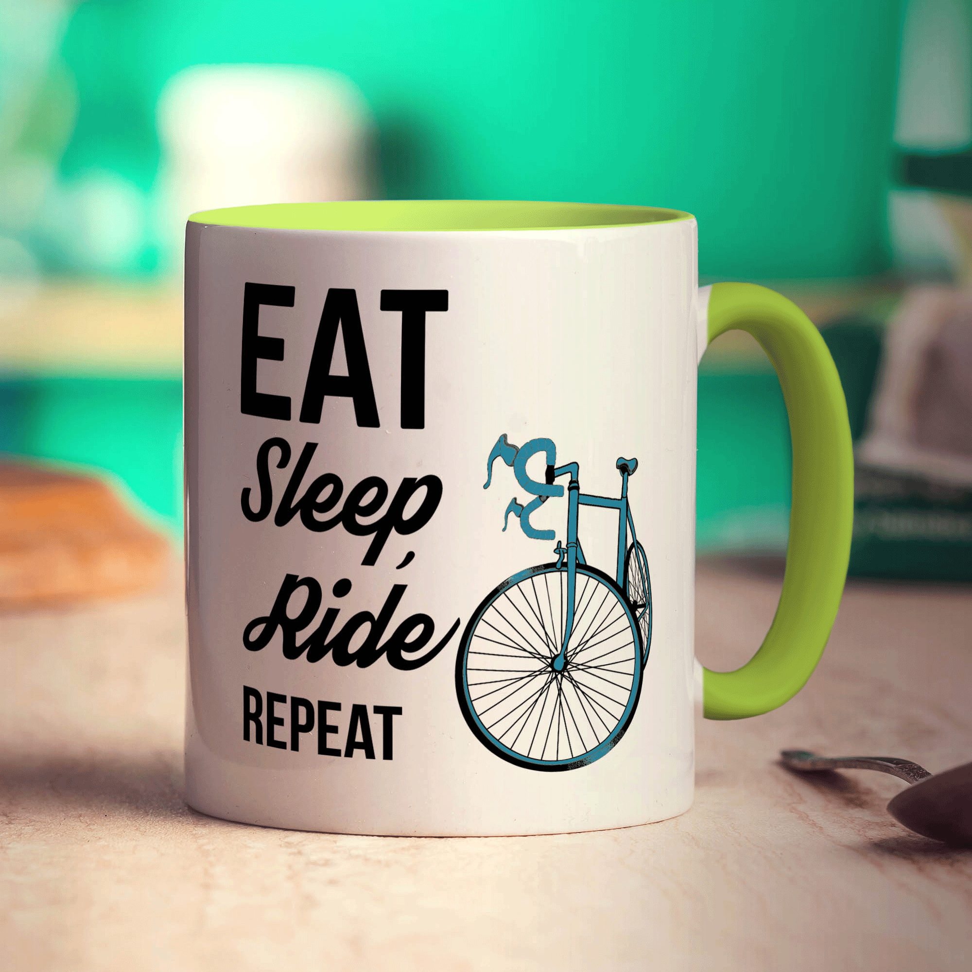 Eat Sleep, Ride Repeat Mug