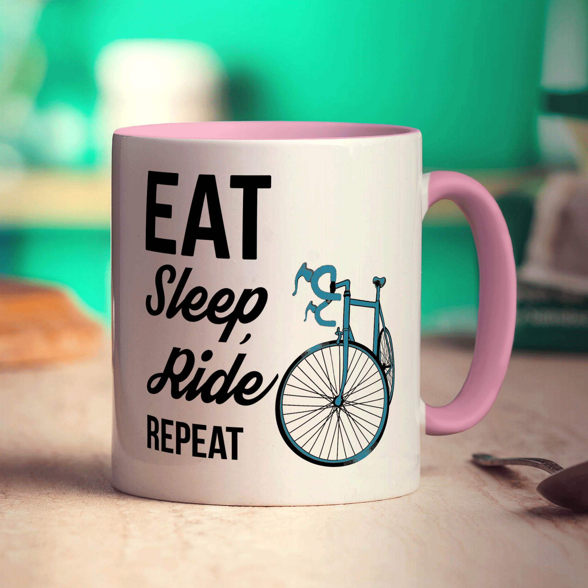 Eat Sleep, Ride Repeat Mug