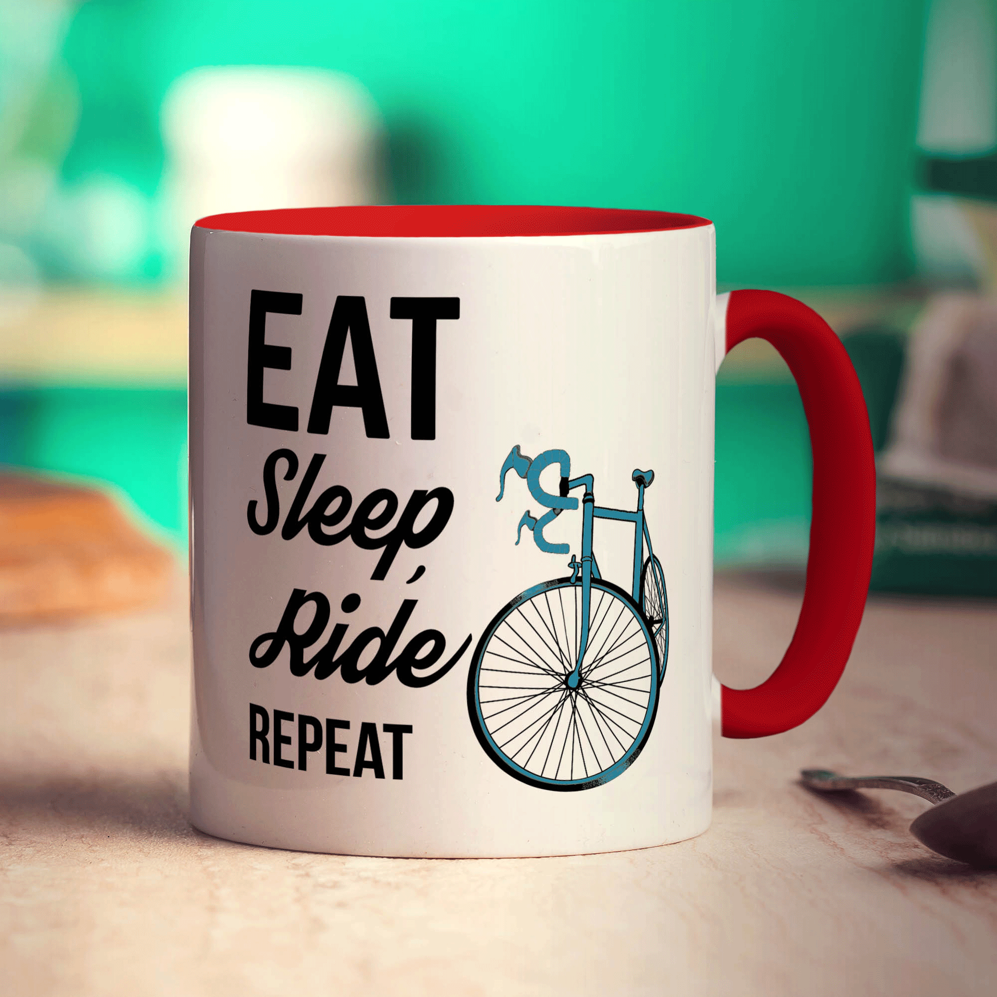 Eat Sleep, Ride Repeat Mug
