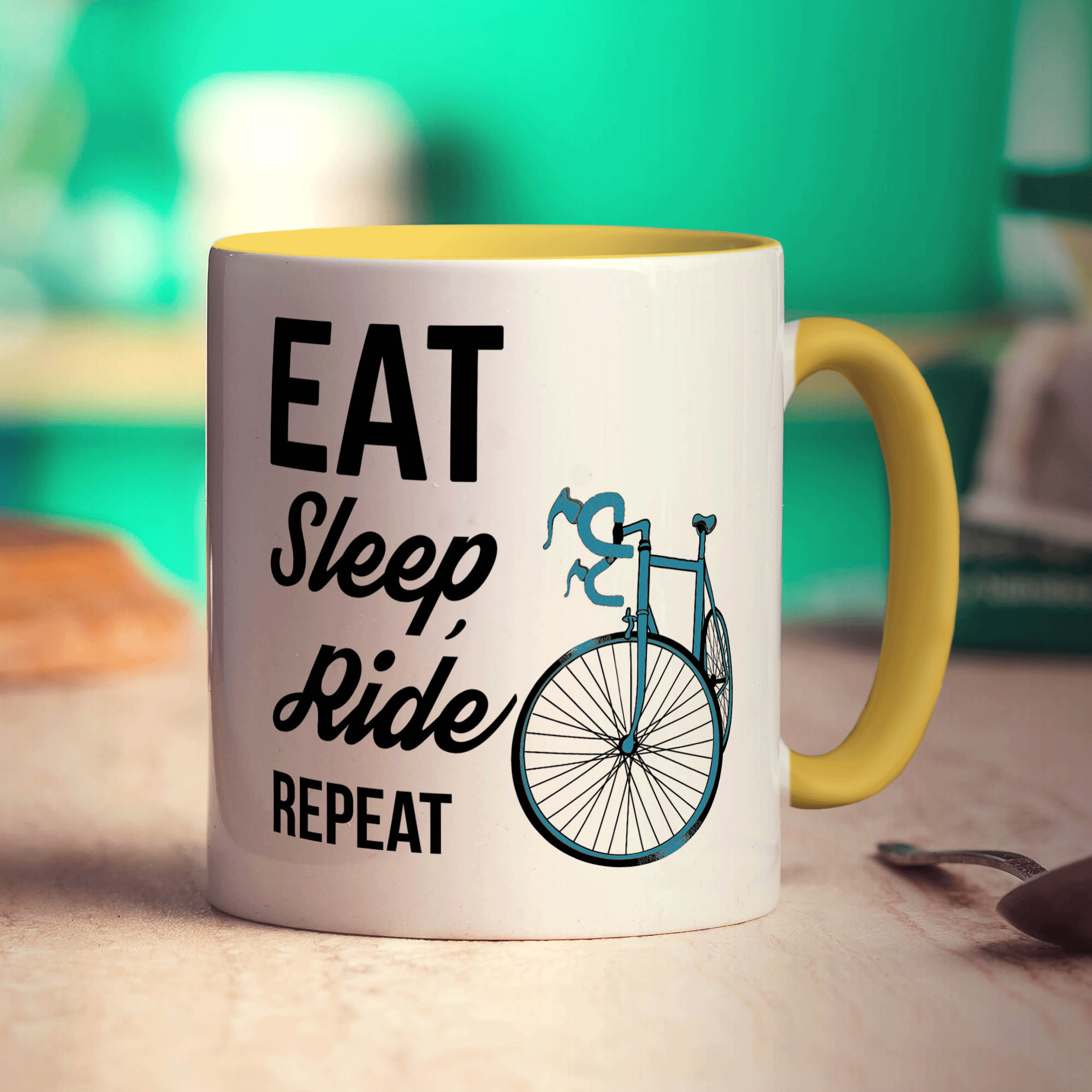 Eat Sleep, Ride Repeat Mug