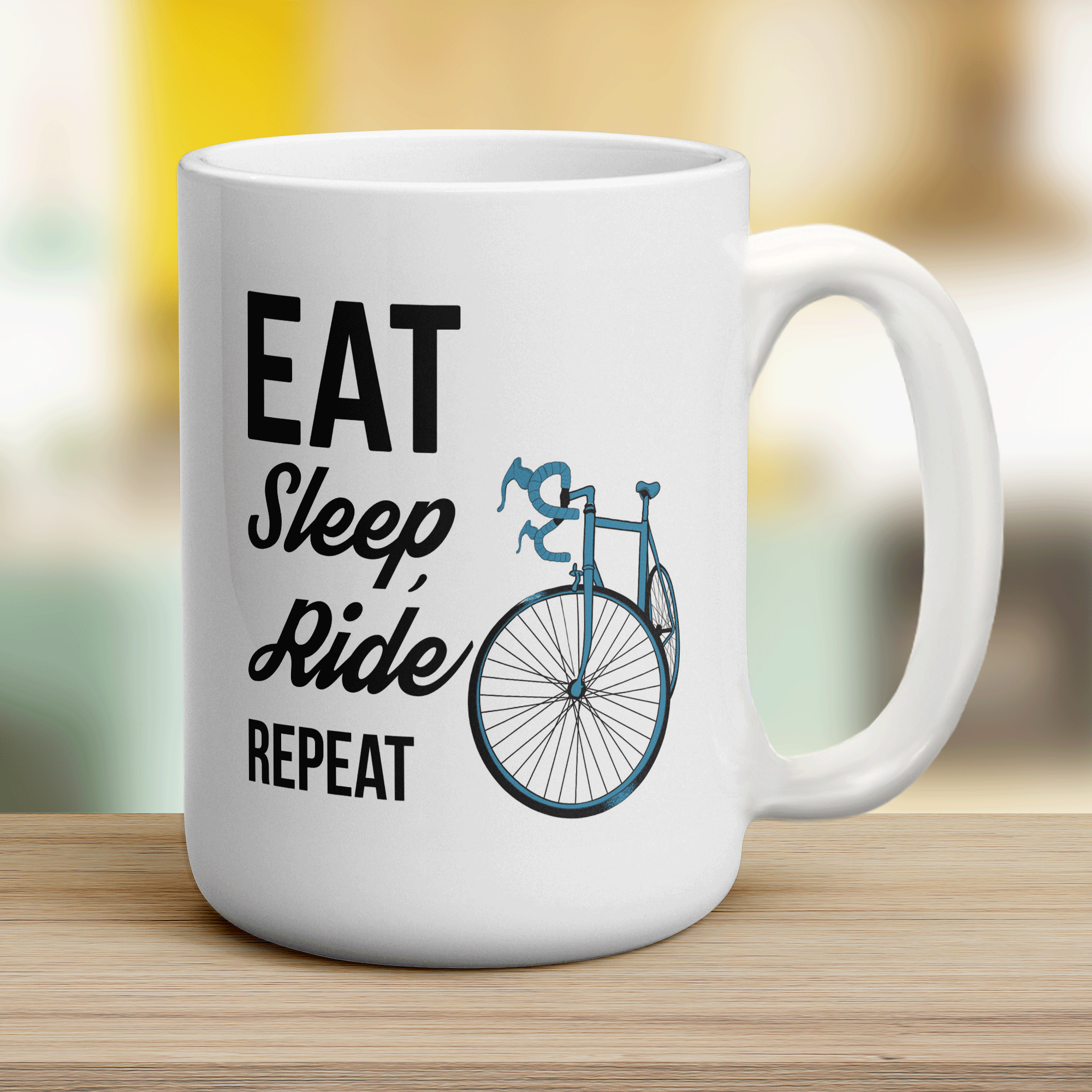 Eat Sleep, Ride Repeat Mug