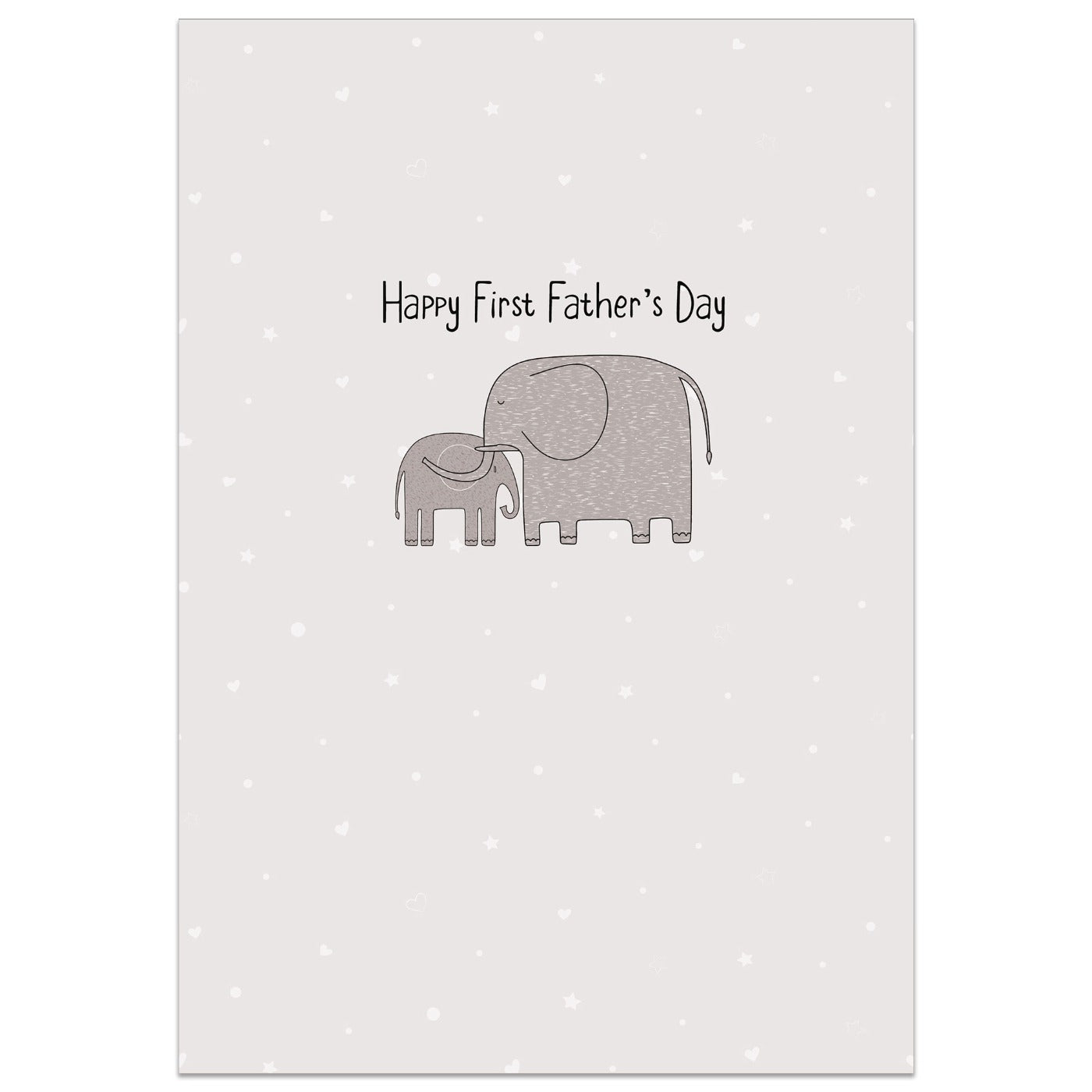 Elephant First Father's Day Card