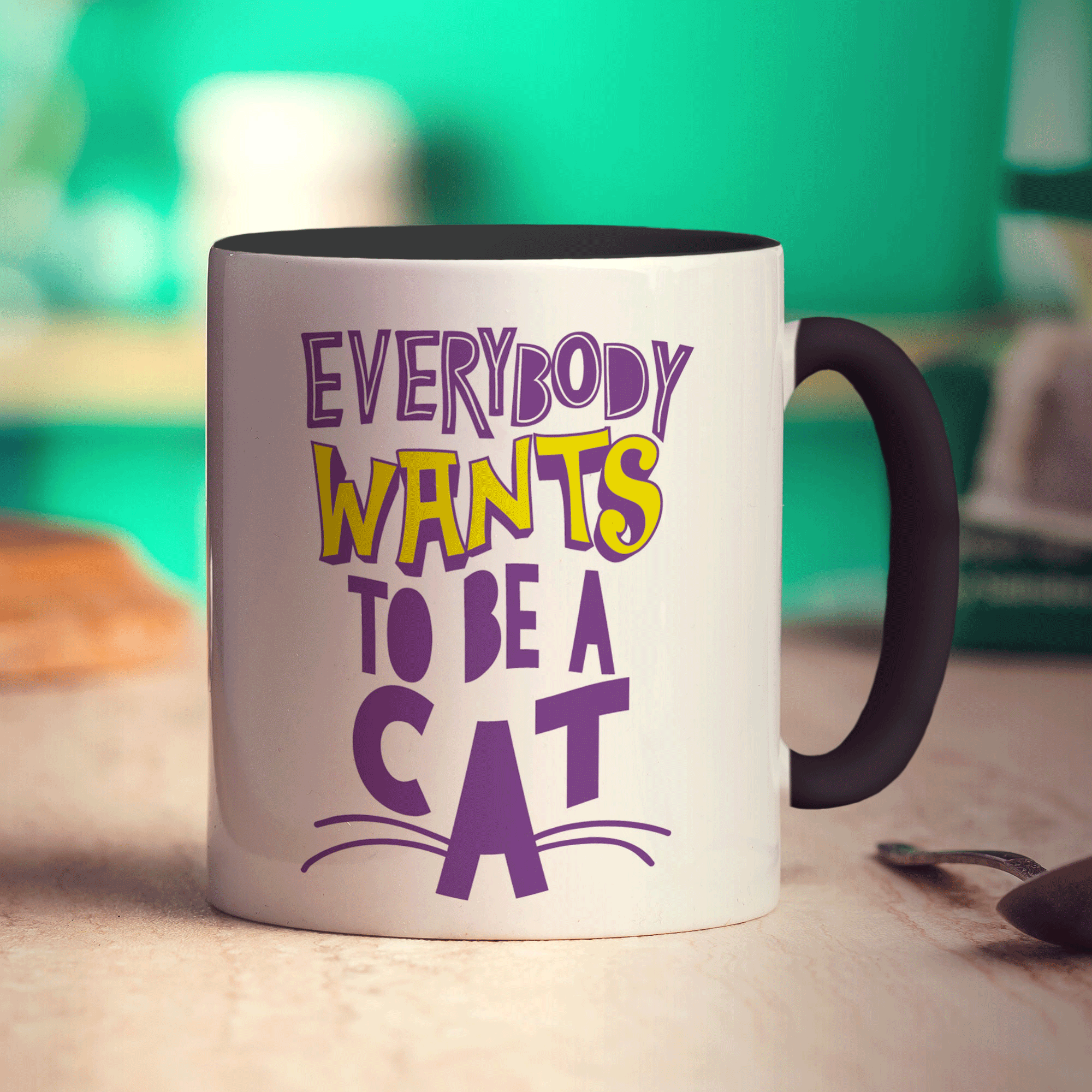 Everybody Wants to Be a Cat Mug