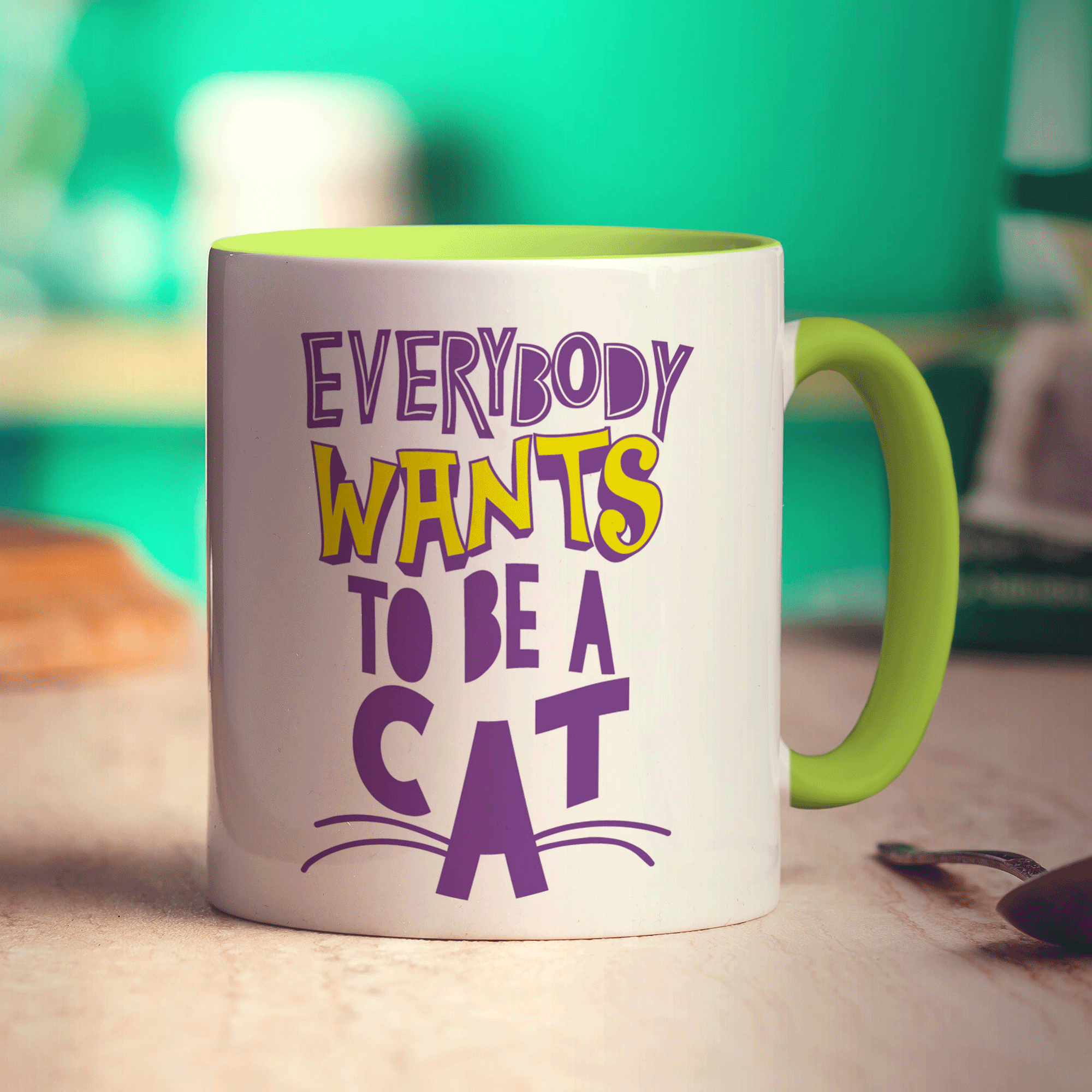 Everybody Wants to Be a Cat Mug