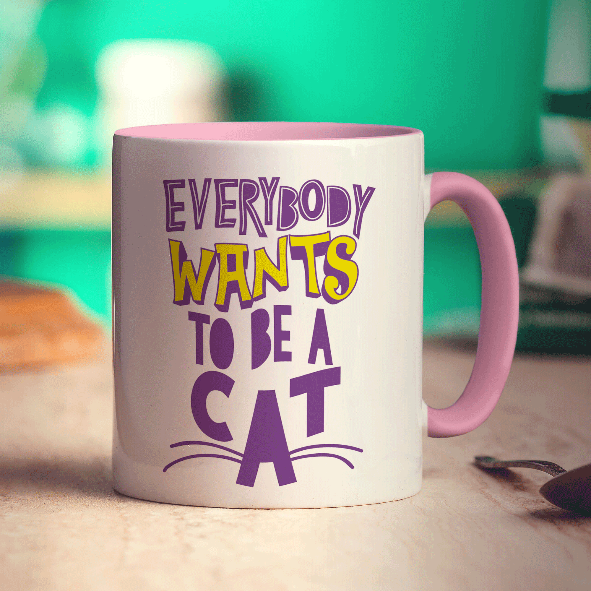 Everybody Wants to Be a Cat Mug