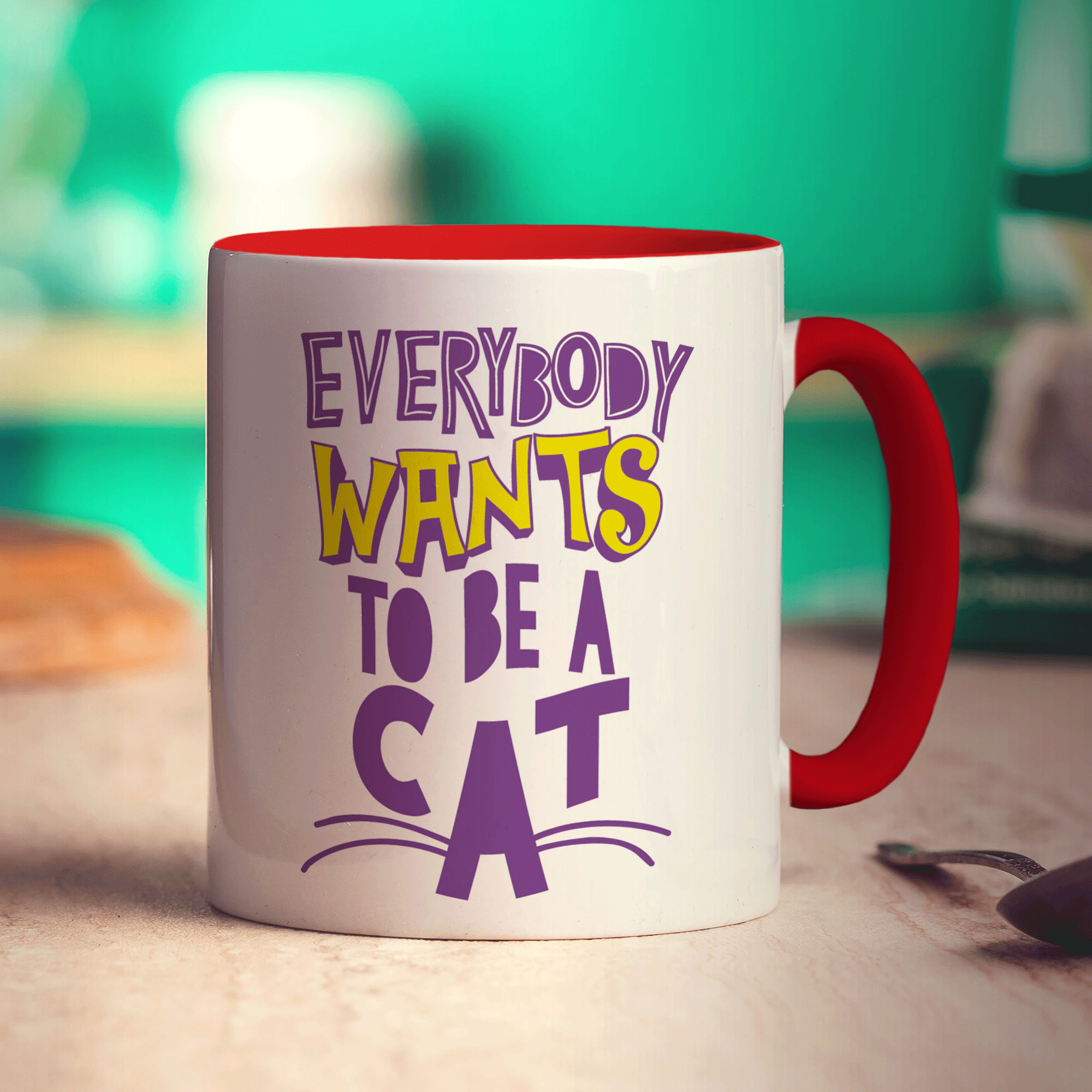 Everybody Wants to Be a Cat Mug