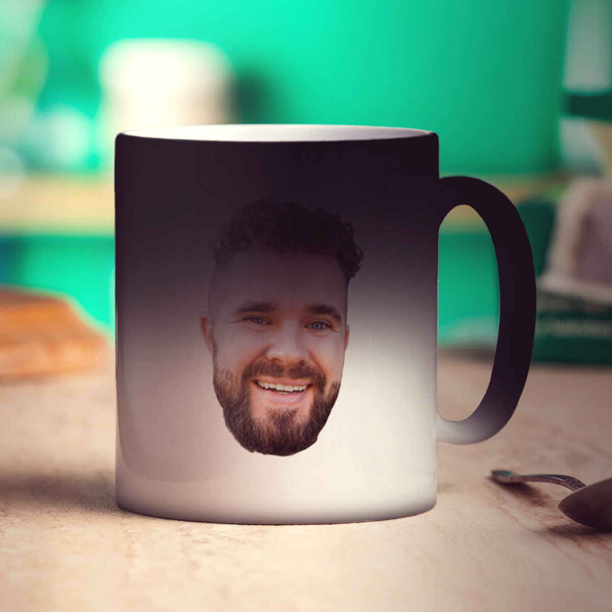 Face Cut Out Mug