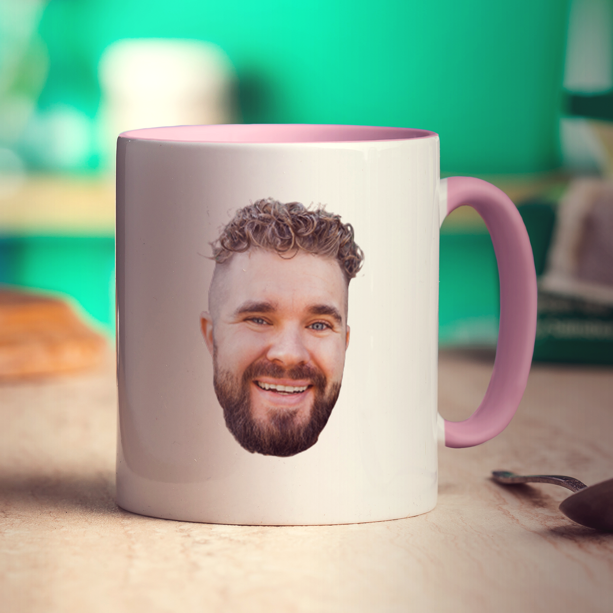 Face Cut Out Mug