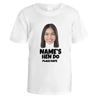 Face Cut-out Hen Do T-Shirt - XX Large / White