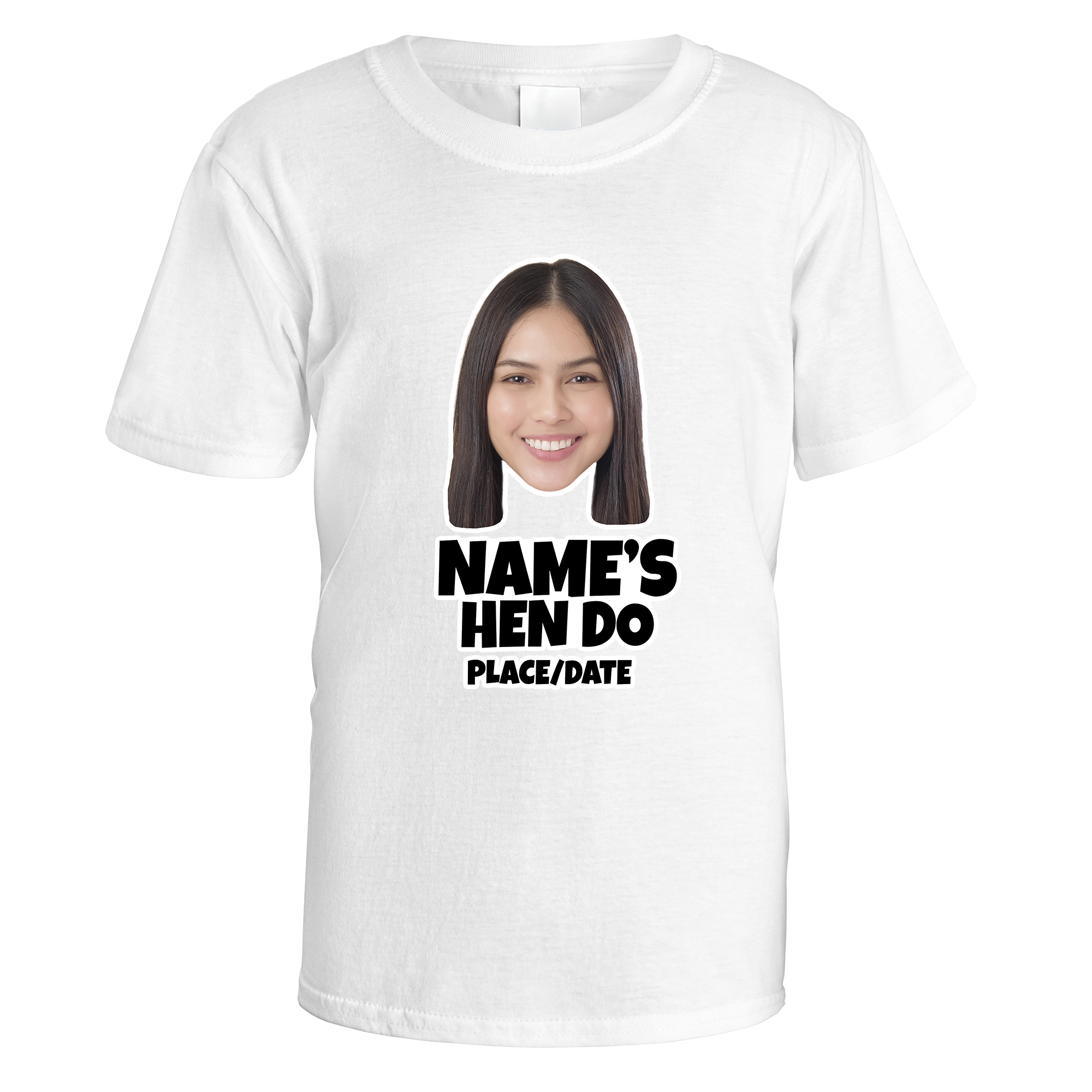 Face Cut-out Hen Do T-Shirt