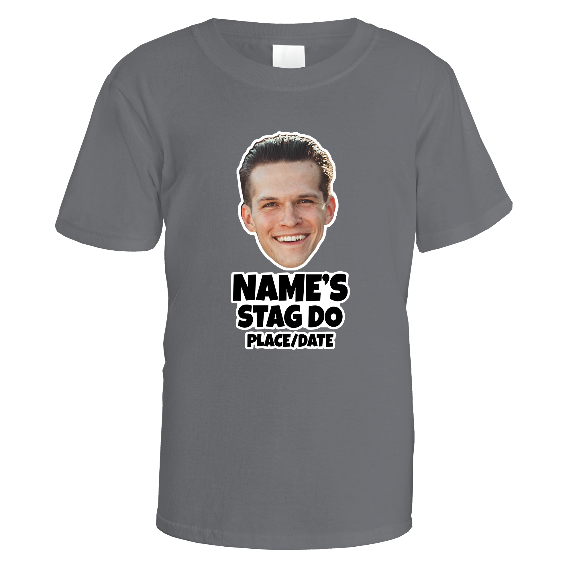 Face Cut-Out Stag Do T-Shirt