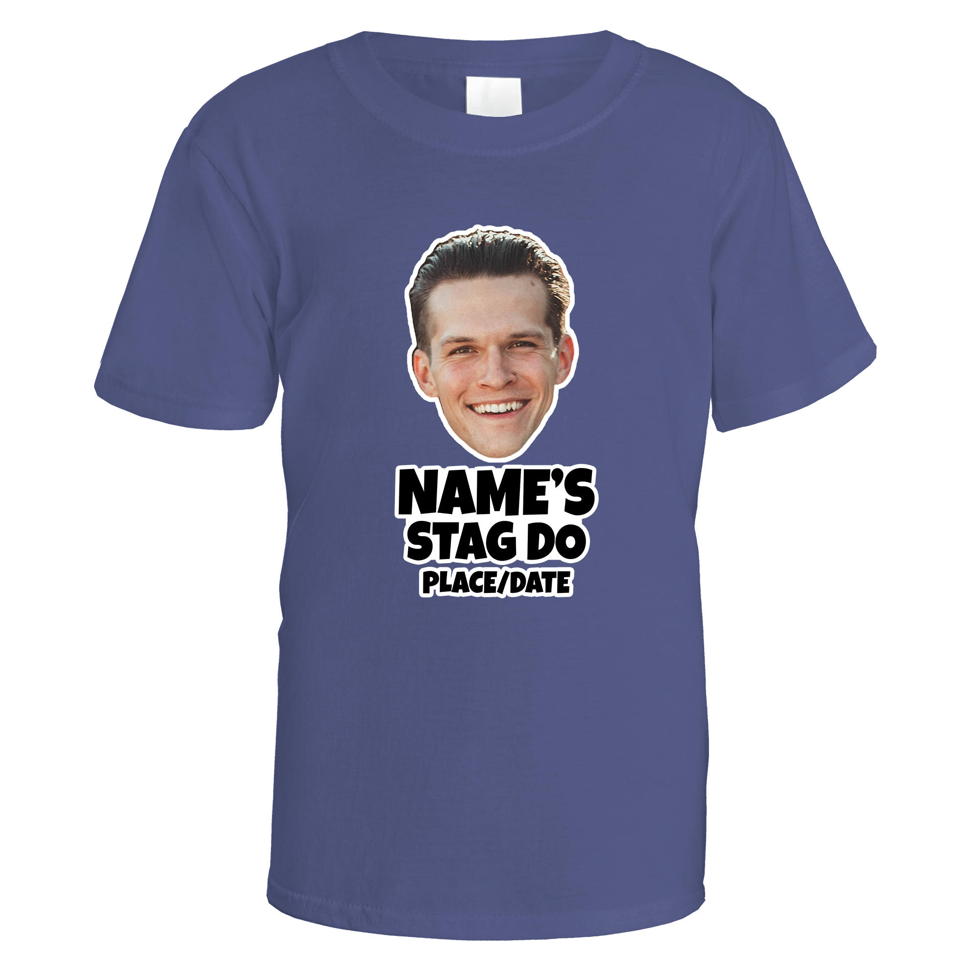 Face Cut-Out Stag Do T-Shirt