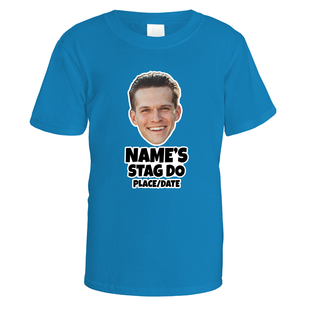 Face Cut-Out Stag Do T-Shirt