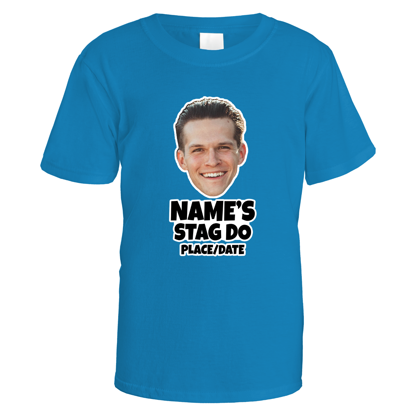 Face Cut-Out Stag Do T-Shirt