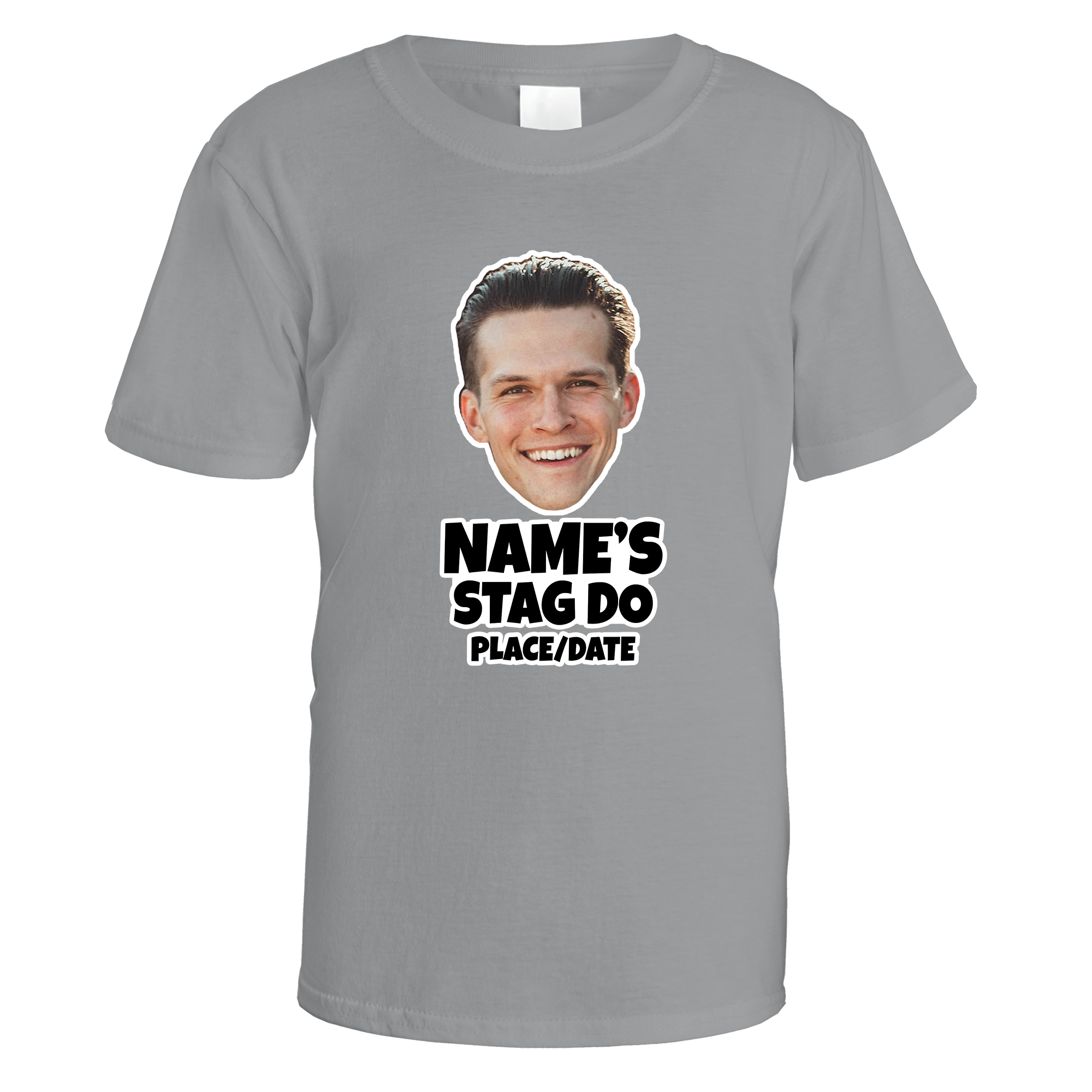 Face Cut-Out Stag Do T-Shirt