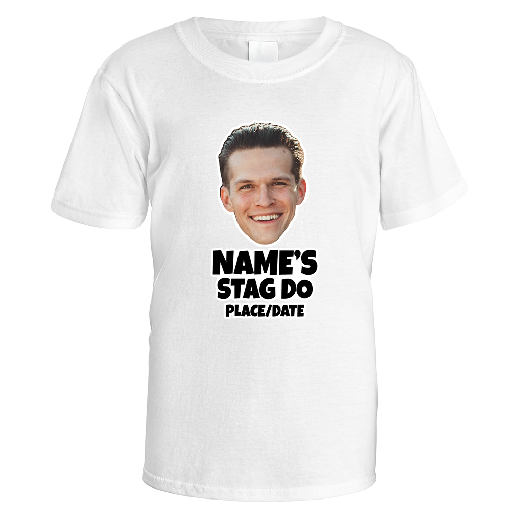 Face Cut-Out Stag Do T-Shirt