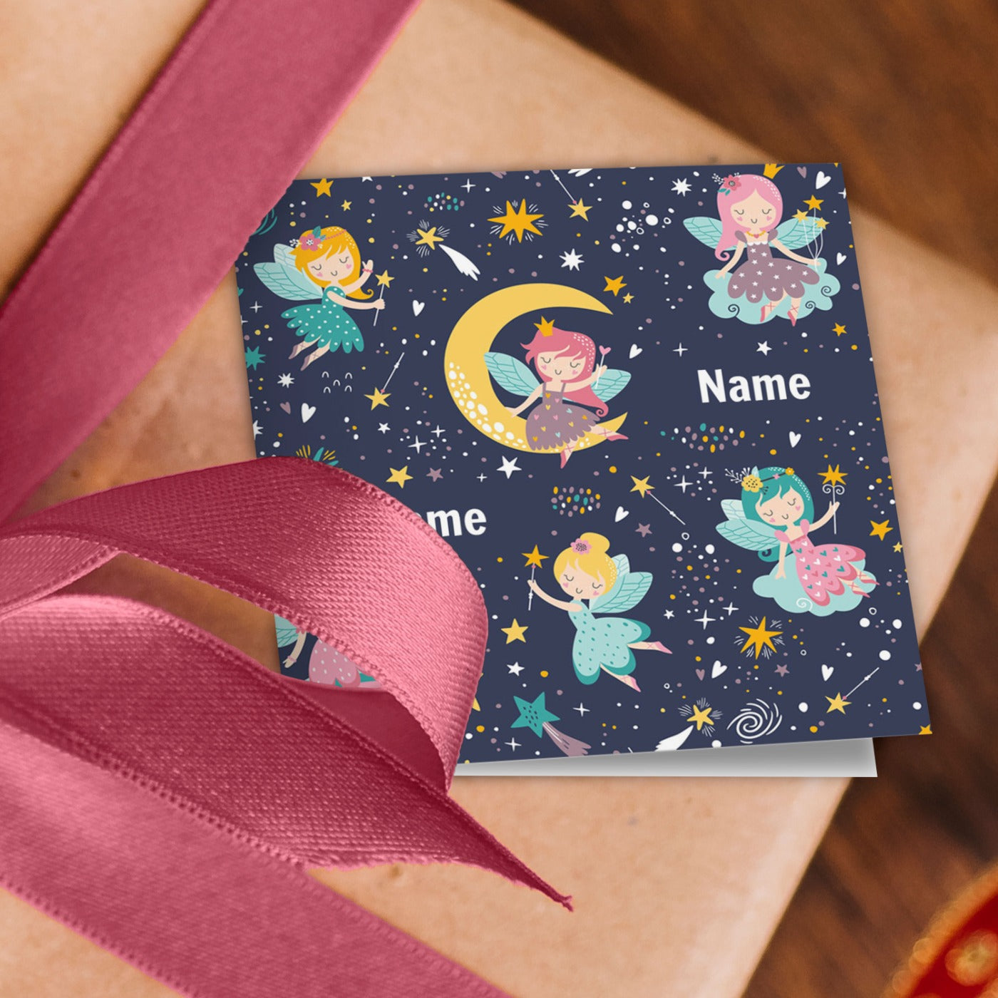 Fairy Name Wrapping Paper