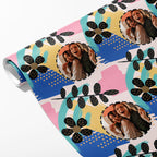 Flower Abstract Photo Wrapping Paper