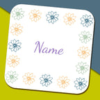 Flower Pattern Name Mug