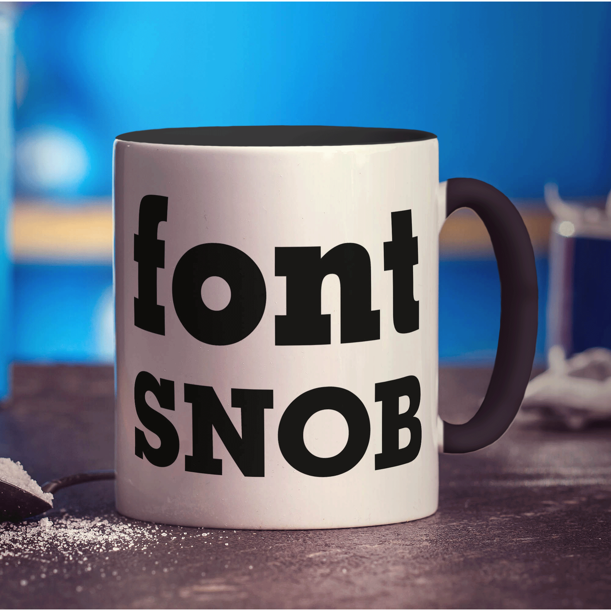 Font Snob Mug