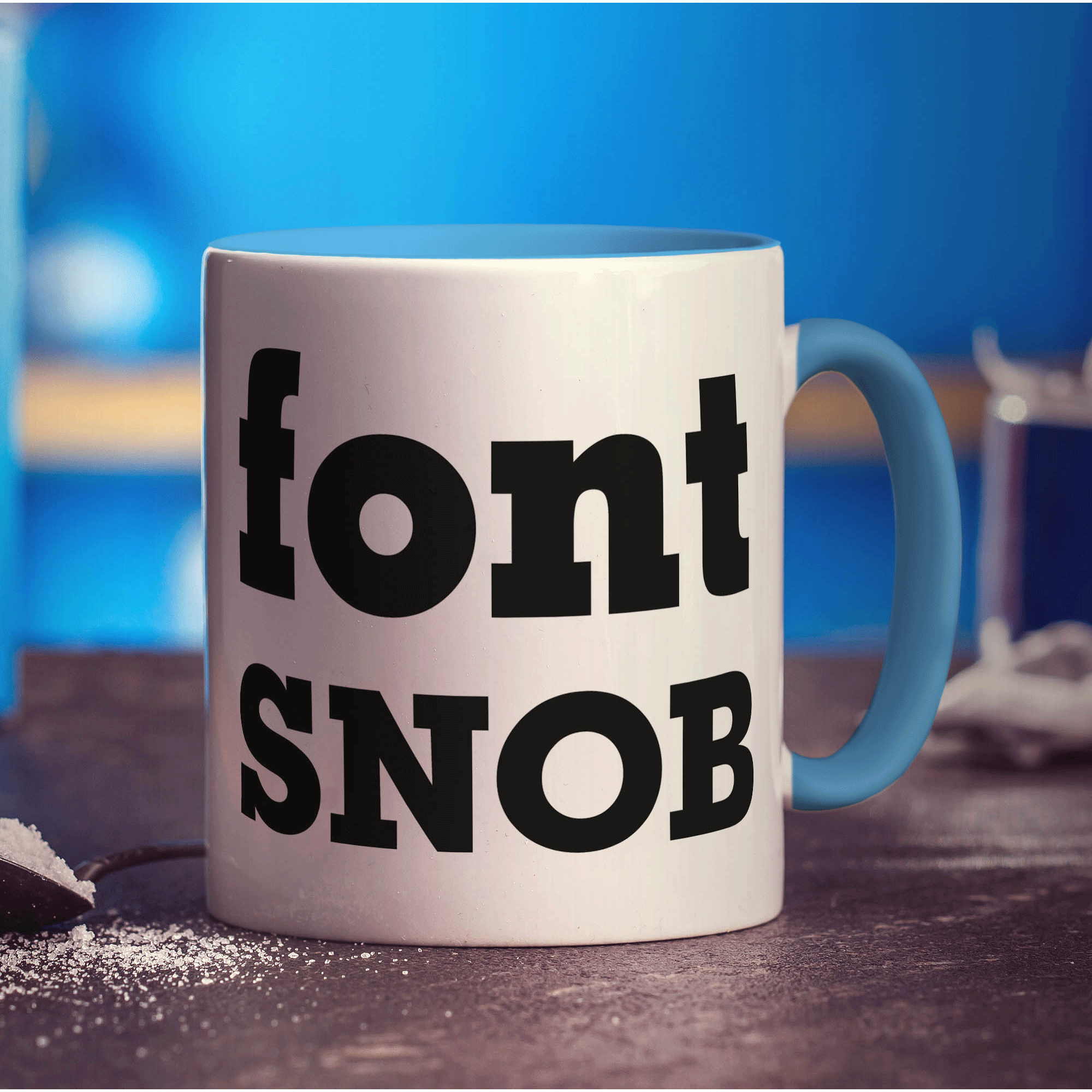 Font Snob Mug