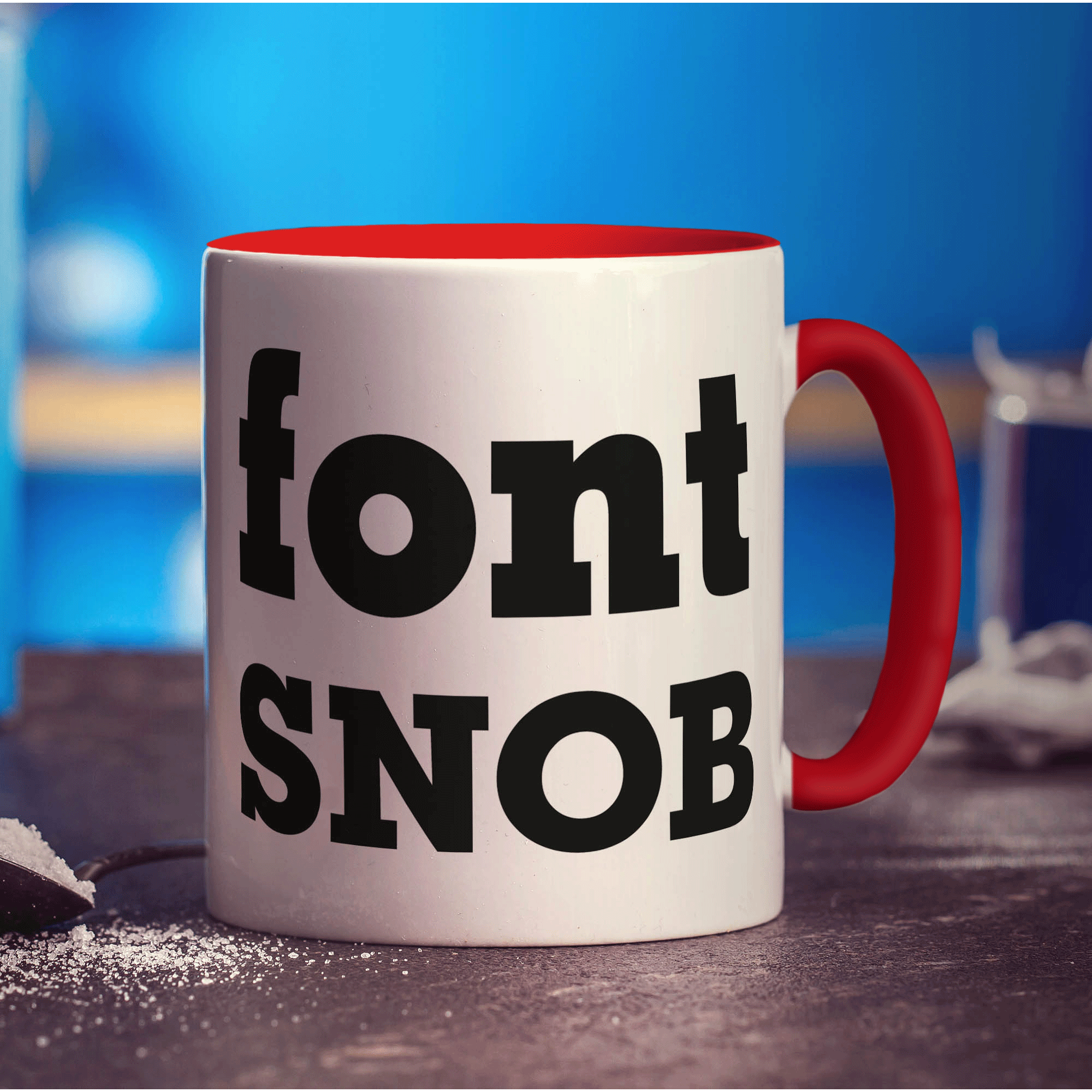 Font Snob Mug