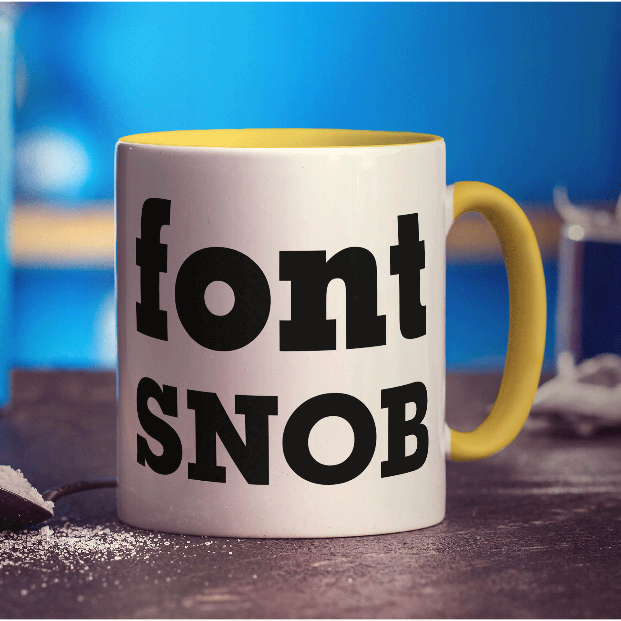Font Snob Mug