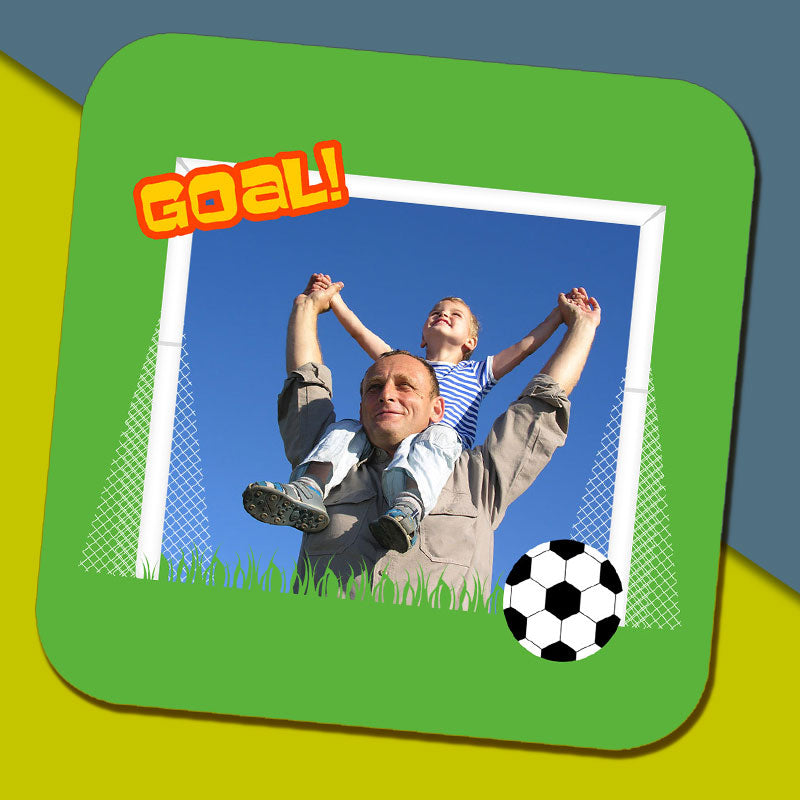 Football Themed Photo Coaster