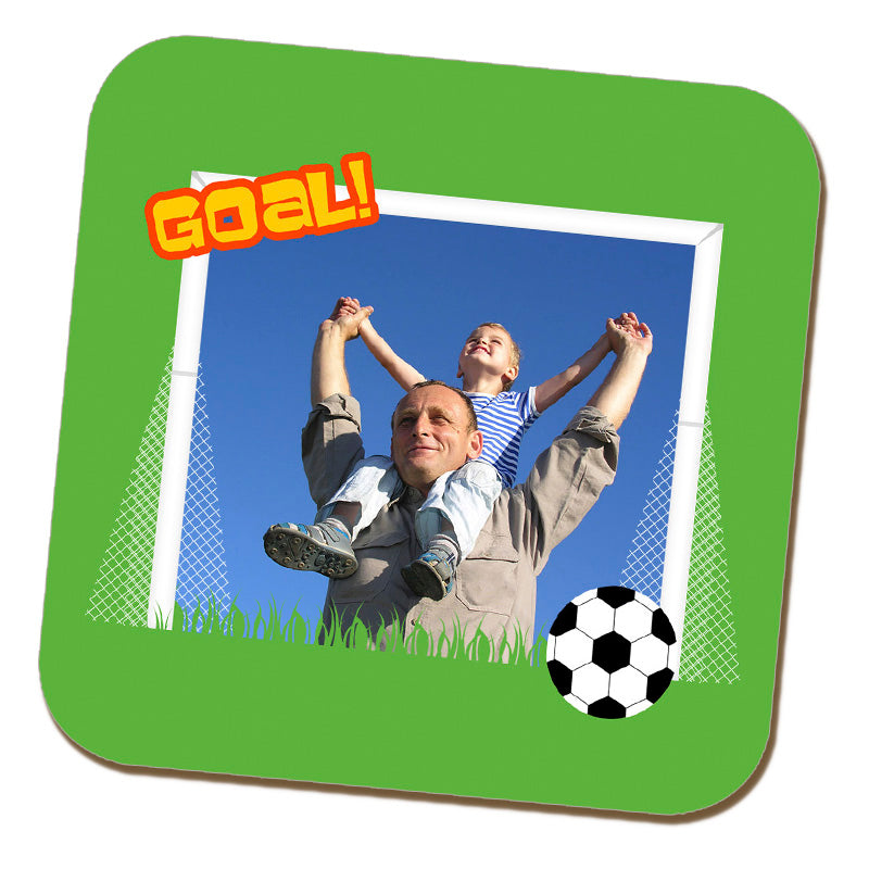 Football Themed Photo Coaster