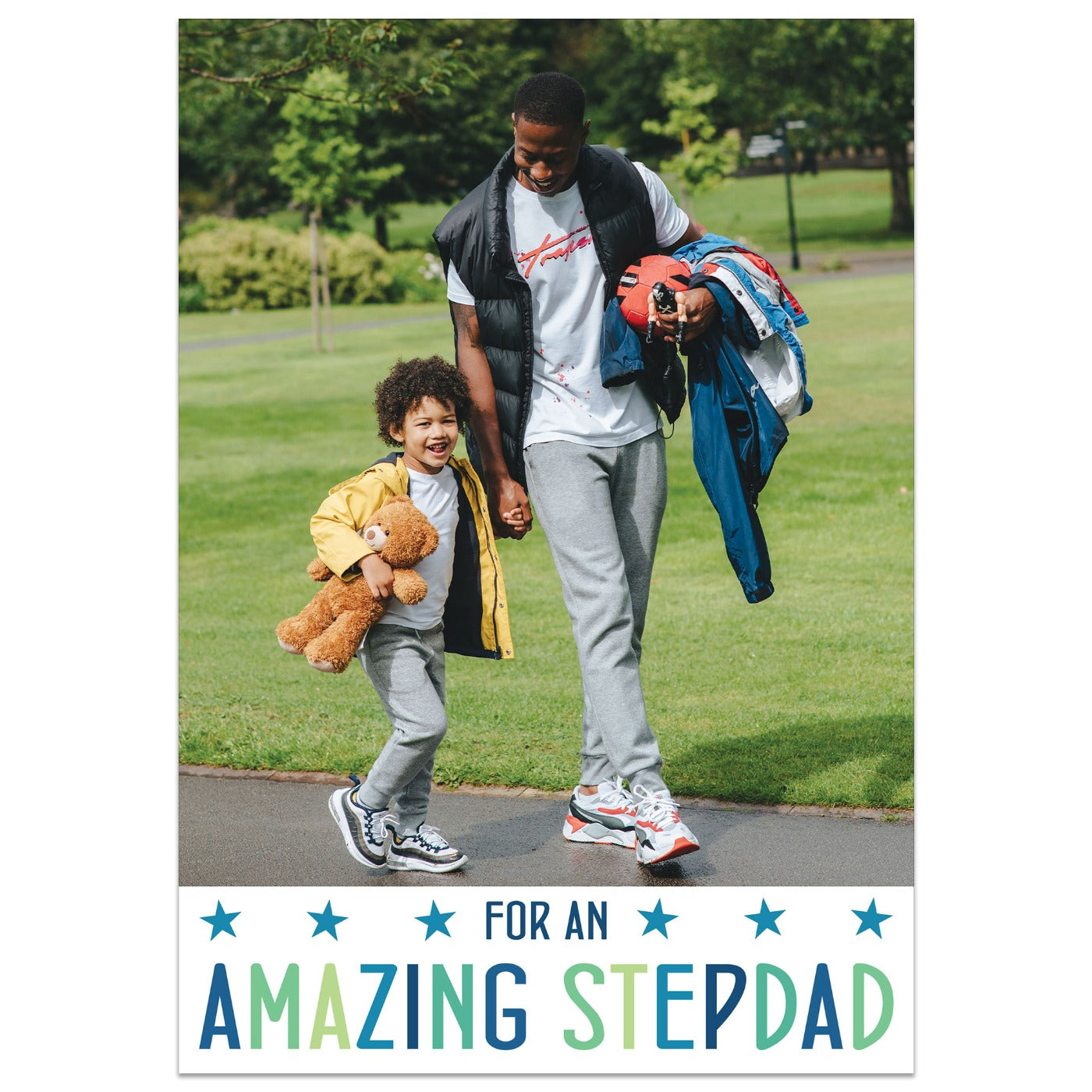 For an Amazing Stepdad Photo Card